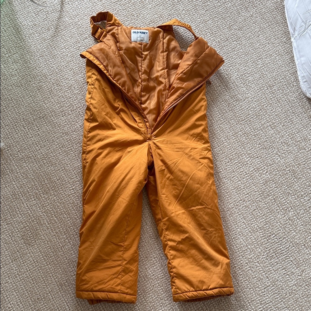 Old Navy Tangerine Snow Bib
